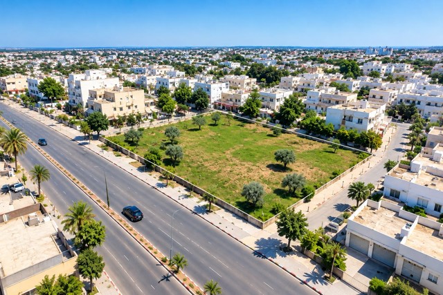TERRAIN À VENDRE – DAR CHAABANE EL FEHRI