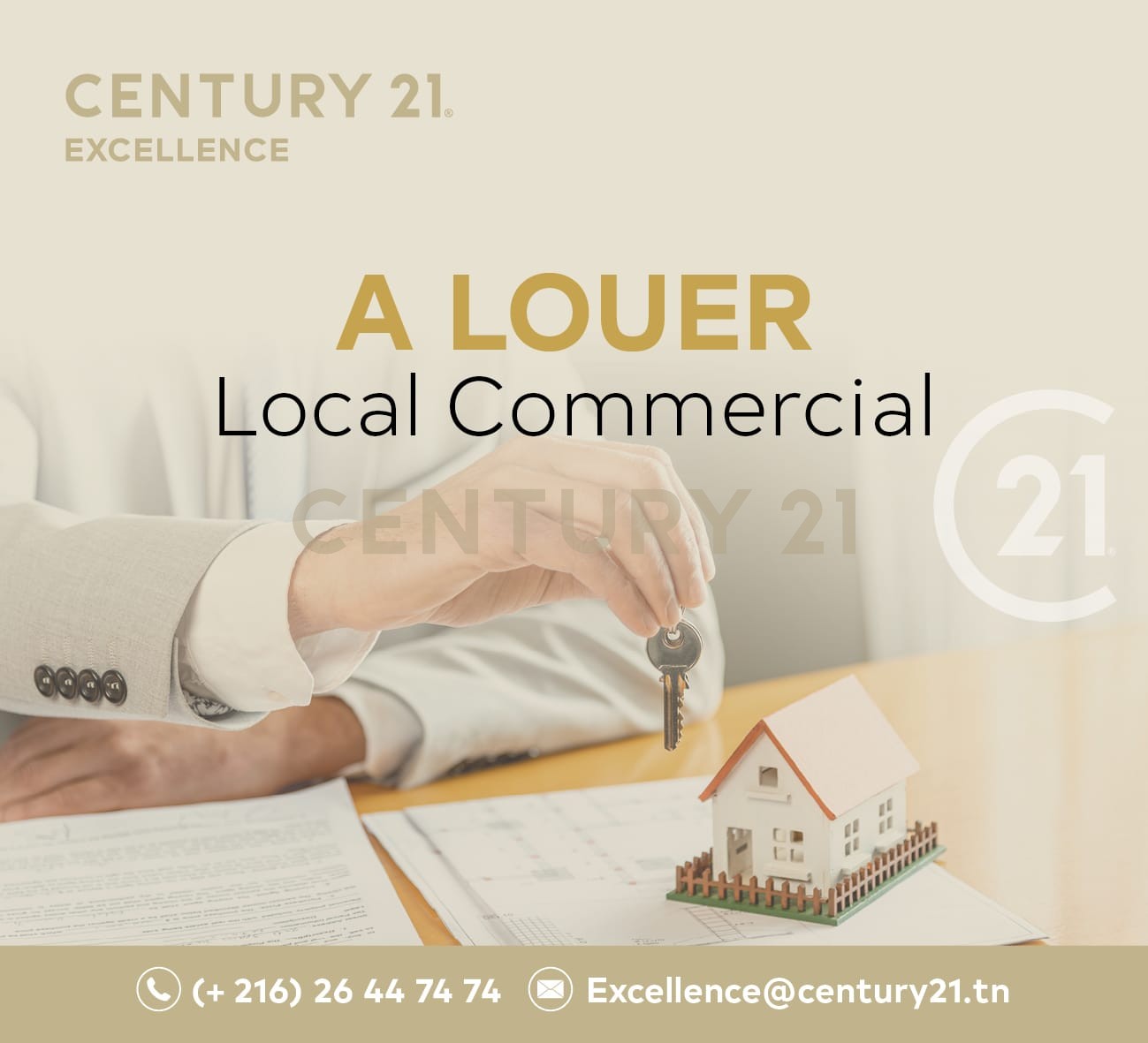 À LOUER – Local commercial à Sidi Abdelaziz