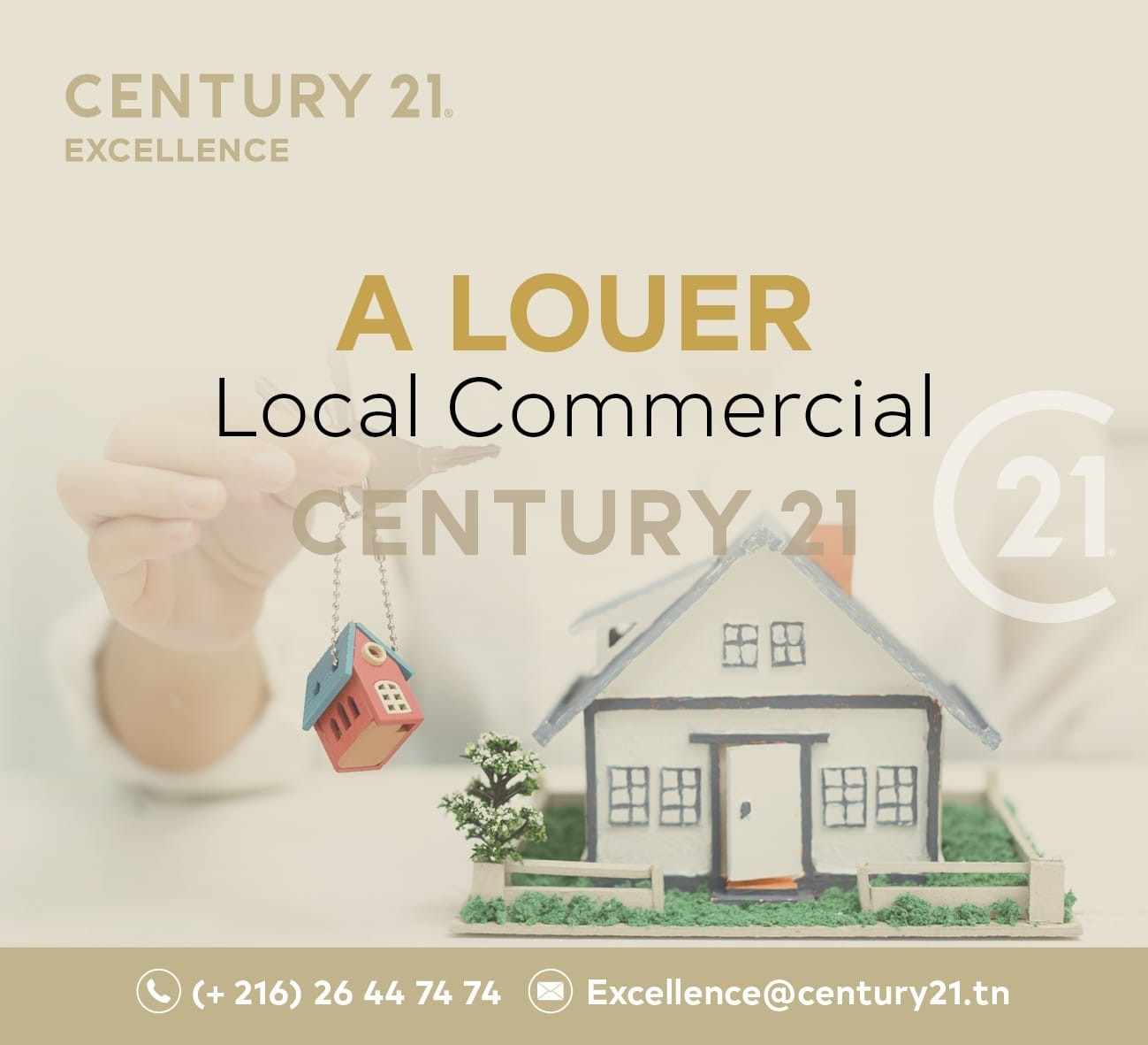Local Commercial à louer à Carthage Byrsa - 78 m²