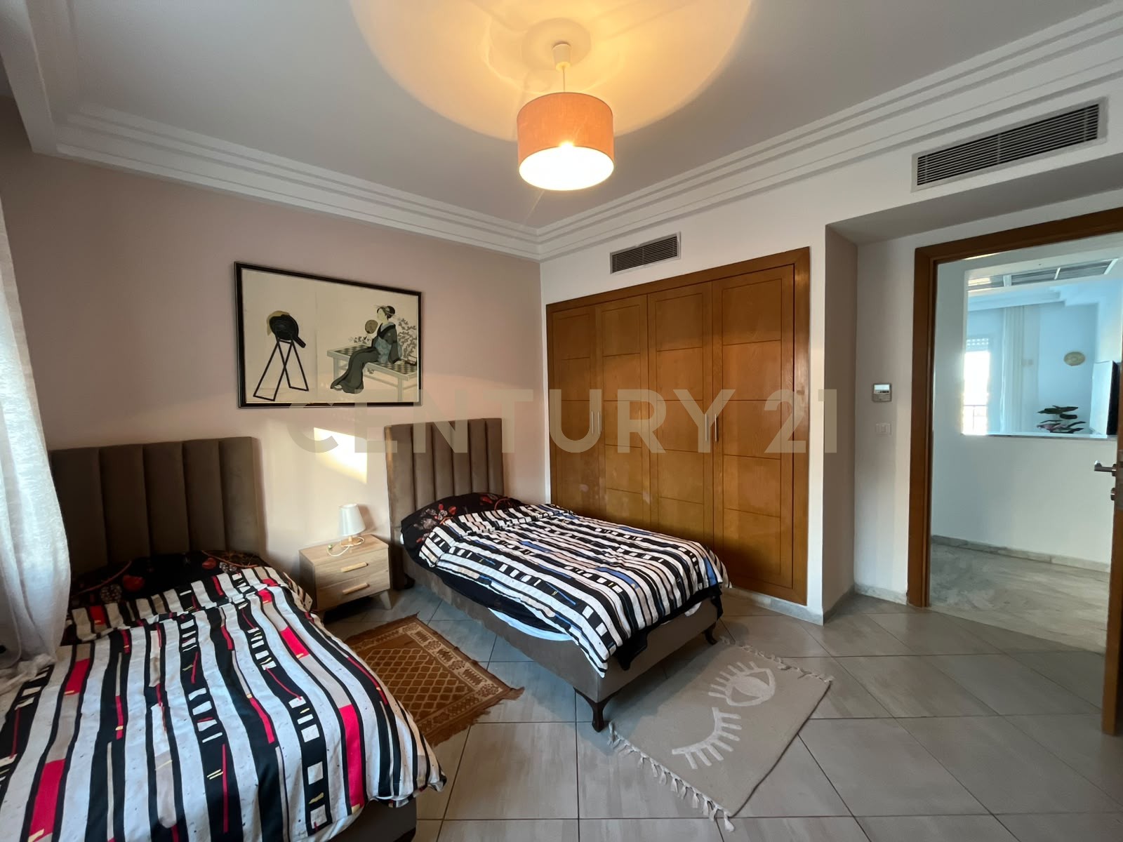 À louer appartement S+2 meublé Les berges du Lac 2