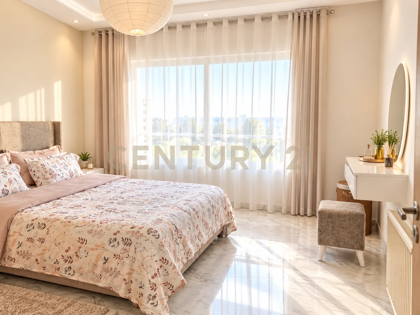 Appartement S+1 meublé à louer aux Jardins de carthage - 75 m² – photo 3 sur 4