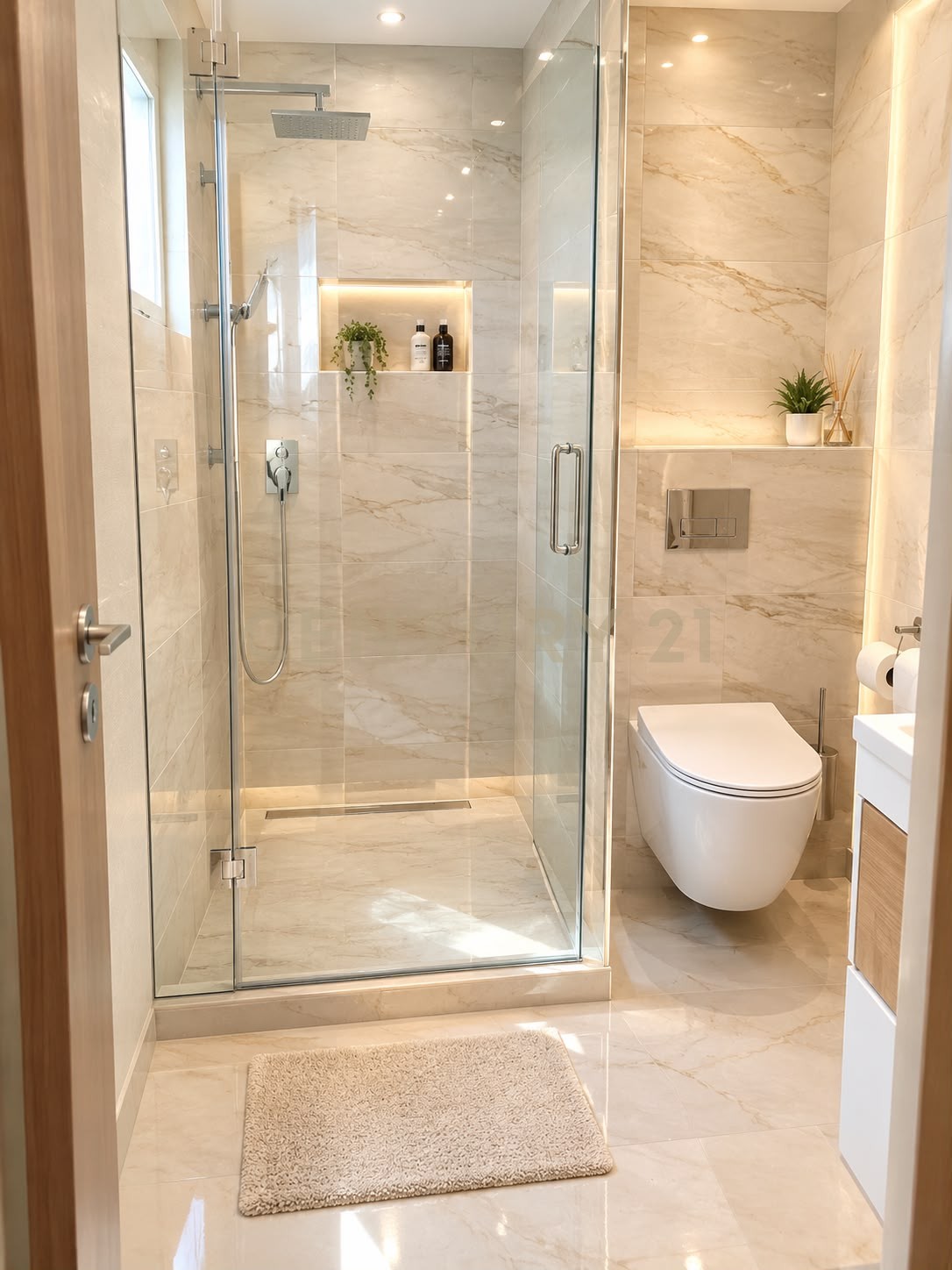 Appartement S+1 meublé à louer aux Jardins de carthage - 75 m² – photo 4 sur 4