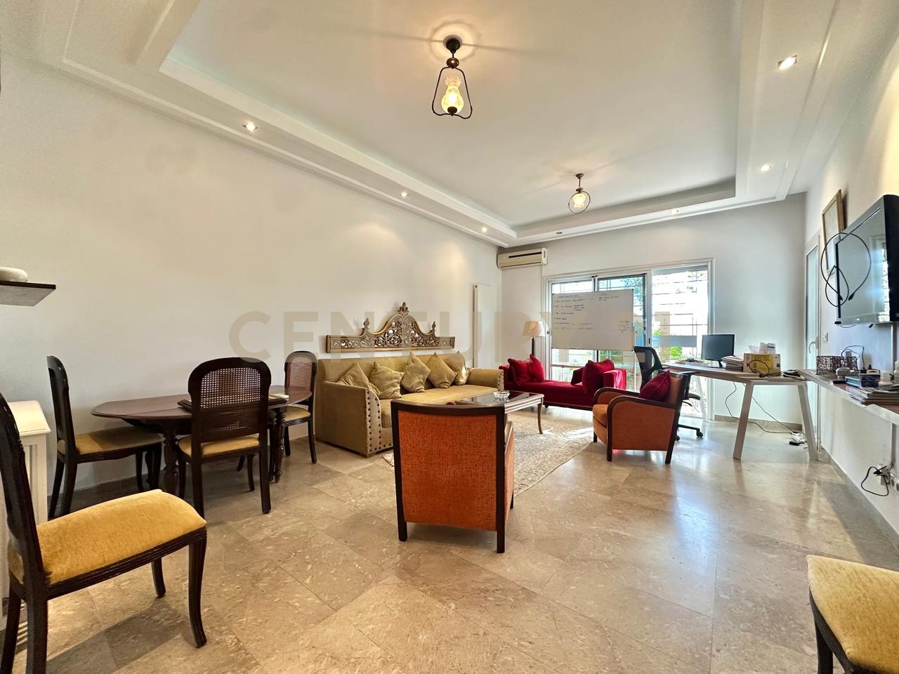 Appartement S+2 meublé à louer aux Jardins de carthage - 130 m² – photo 1 sur 7