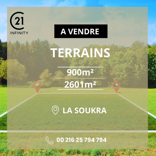A vendre un terrain à Chotrana 3