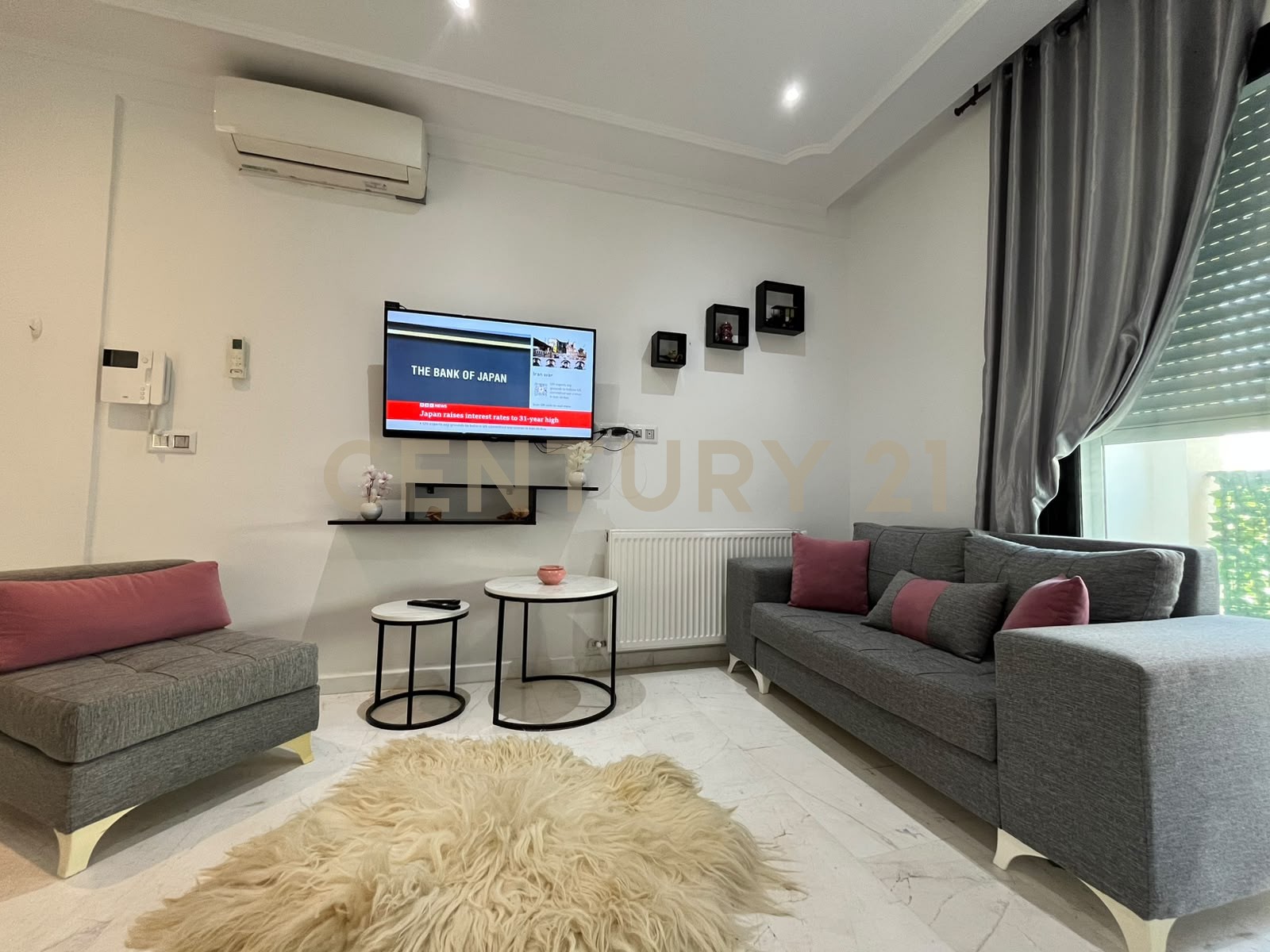 À louer appartement S+2 meublé Marsa Plage